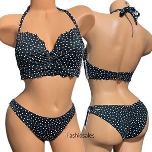 Victorias Secret Swim Zuma Sweetheart Demi Bikini top and Itsy Bottoms Set